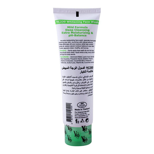 YC Whitening Face Wash Cucumber Extract 100ml