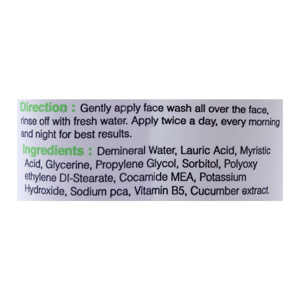 YC Whitening Face Wash Cucumber Extract 100ml
