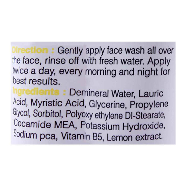 YC Whitening Face Wash Lemon Extract 100ml