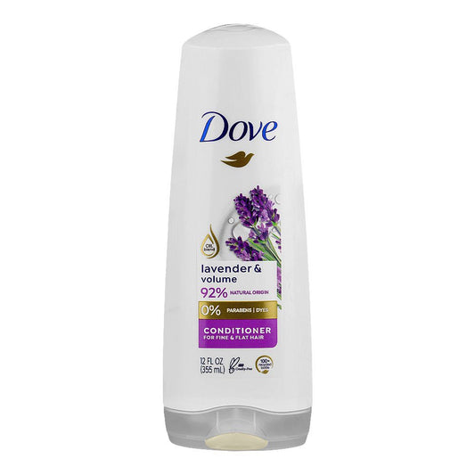 Dove Lavender & Volume Paraben Free Conditioner For Fine & Flat Hair 355ml