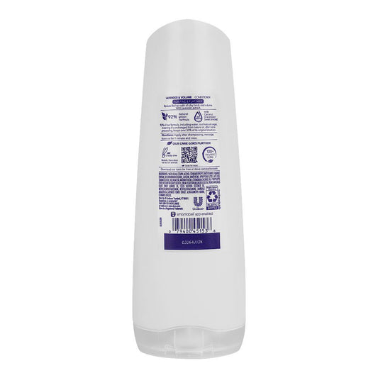 Dove Lavender & Volume Paraben Free Conditioner For Fine & Flat Hair 355ml
