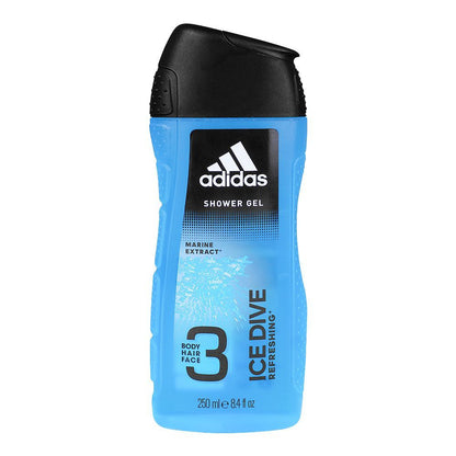 Adidas Shower Gel Ice Dive 3in1 250ml