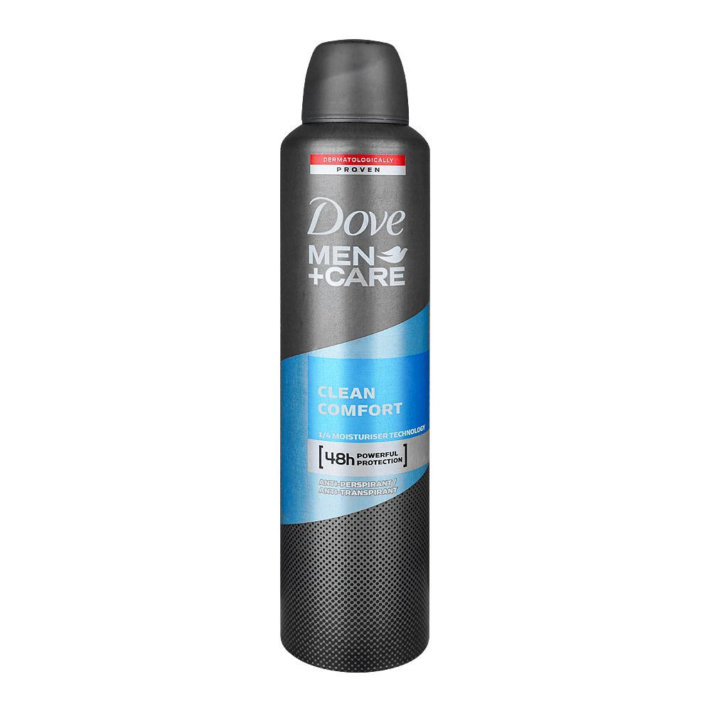 Dove Men+Care Clean Comfort Anti-Perspirant Deodorant Spray For Men 250ml