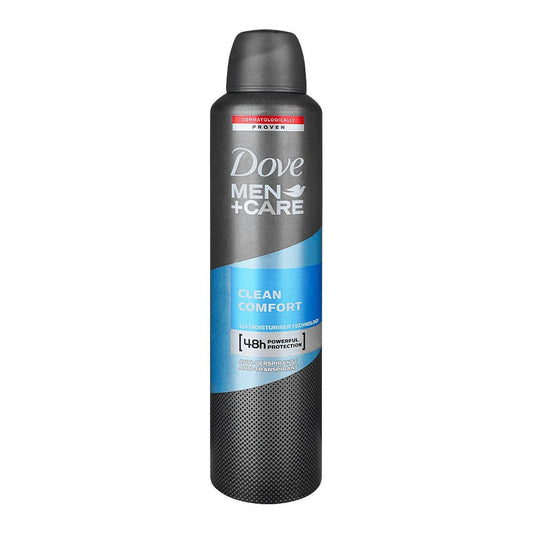 Dove Men+Care Clean Comfort Anti-Perspirant Deodorant Spray For Men 250ml