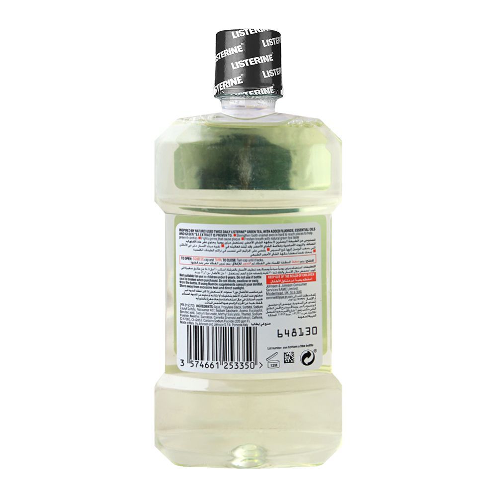 Listerine Mouthwash Green Tea 250ml