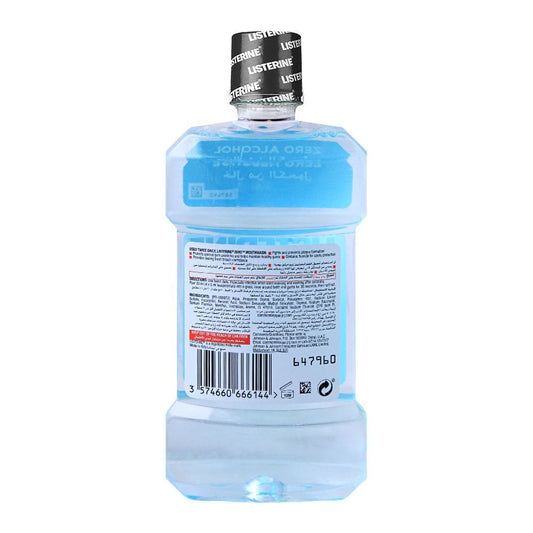 Listerine Mouthwash, Zero Alcohol, 250ml