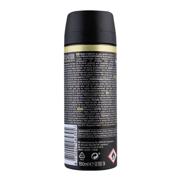 Axe Deodorant Spray For Men Gold 150ml