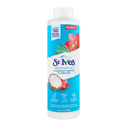 St. Ives Coconut Water & Orchid Hydrating Body Wash 650ml