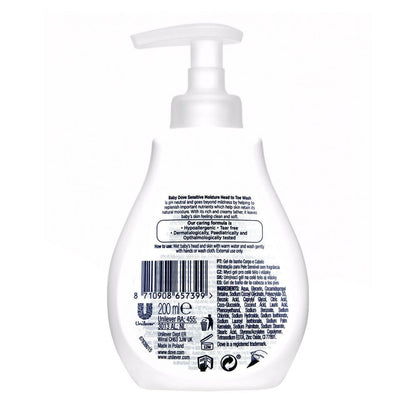 Dove Baby Head To Toe Wash Sensitive Moisture 200ml