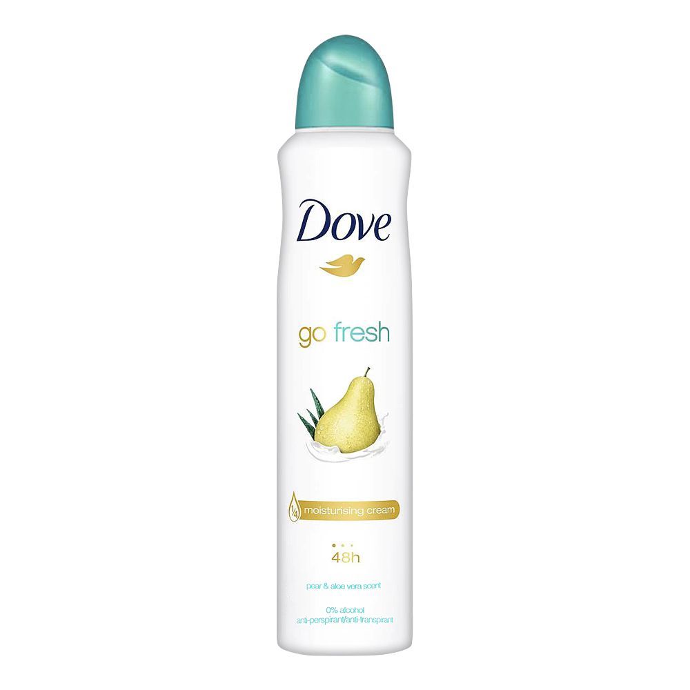 Dove 48H Go Fresh Pear & Aloe Vera Scent Deodorant Spray For Women 250m