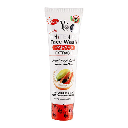 YC Whitening Face Wash Papaya Extract 100ml