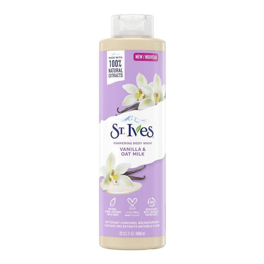St. Ives Vanilla & Oat Milk Pampering Body Wash 650ml