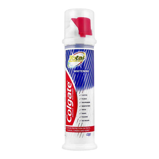 Colgate Total Whitening  Toothpaste Pump, 100ml