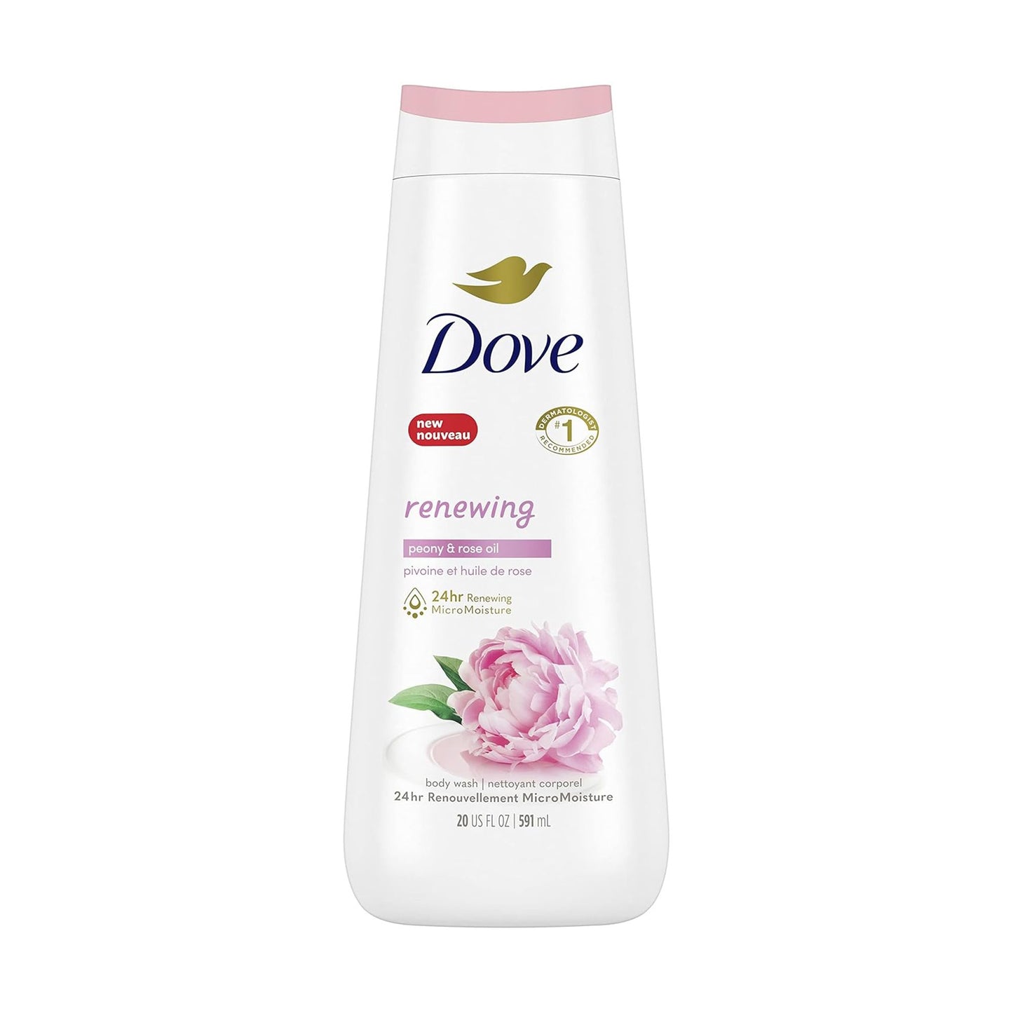 Dove Renewing Peony & Rose Oil Nourishing Body Wash 591ml