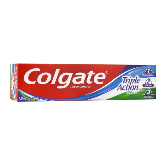 Colgate Triple Action Original Mint Toothpaste, 192.5g