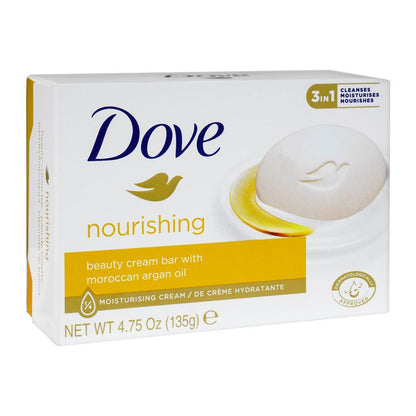 Dove Nourishing Soap With Moroccan Argan Oil 135g