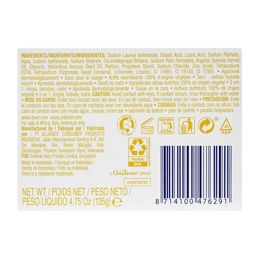 Dove Nourishing Soap With Moroccan Argan Oil 90g
