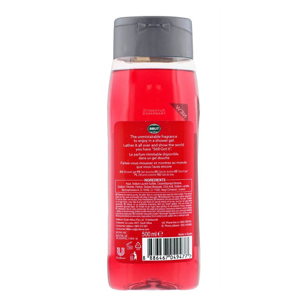 Brut Attraction Total All-In-One  Shower Gel, 500ml