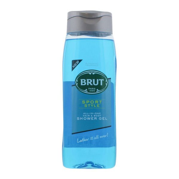 Brut Sport Style All-In-One Shower Gel, 500ml