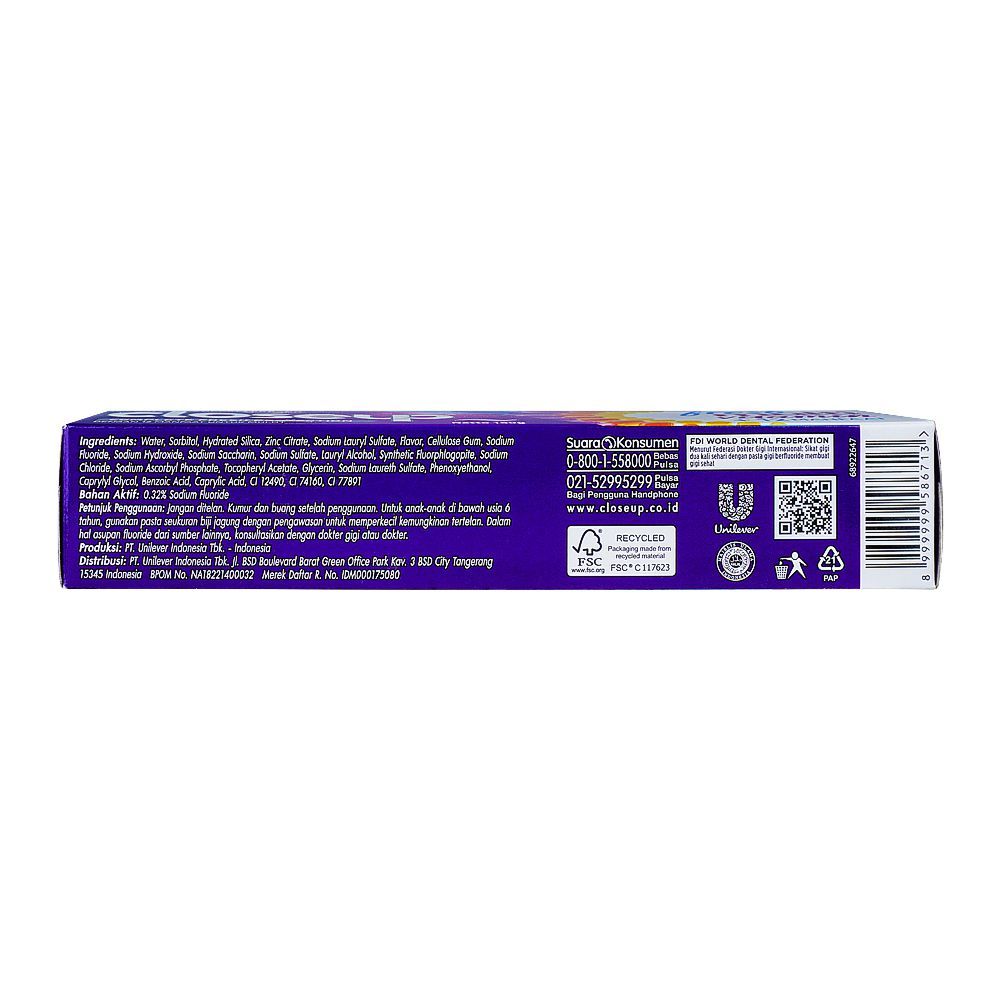 Closeup Toothpaste Multi Vitamin 160g