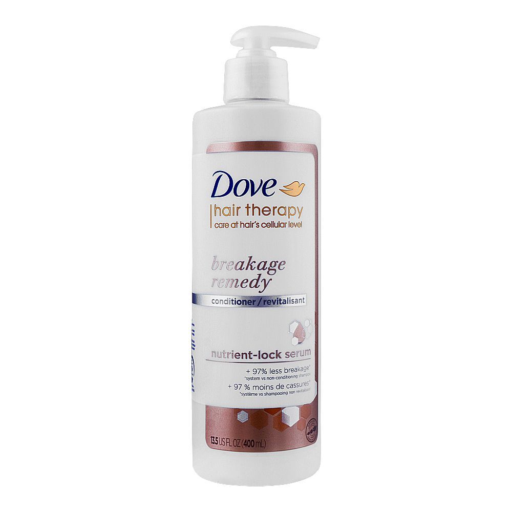 Dove Hair Therapy Breakage Remedy Nutrient-Lock Serum Conditioner 400ml