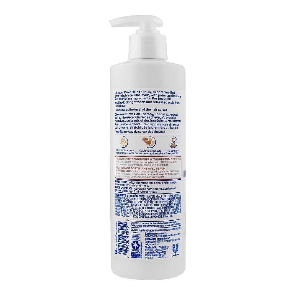 Dove Hair Therapy Breakage Remedy Nutrient-Lock Serum Conditioner 400ml