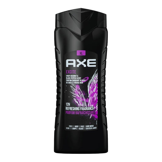 Axe Body Wash 3 in 1 Excite 400 ml