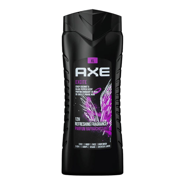 Axe Body Wash 3 in 1 Excite 400 ml