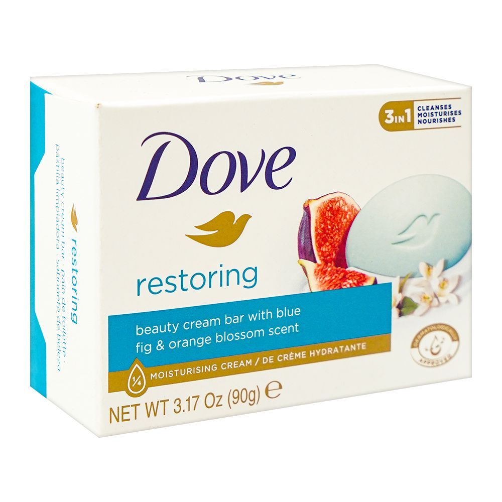 Dove Restoring Beauty Cream Bar With Blue Fig & Orange Blossom 90g