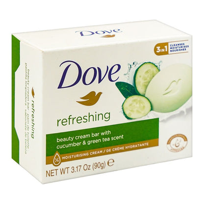 Dove Refreshing Beauty Cream Bar With Cucumber & Green Tea 90g
