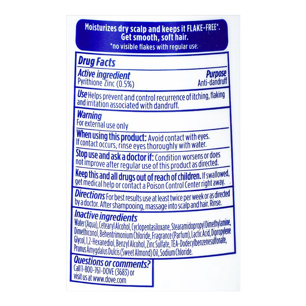 Dove Dermacare Scalp Soothing Moisture Anti-Dandruff Conditioner 355ml