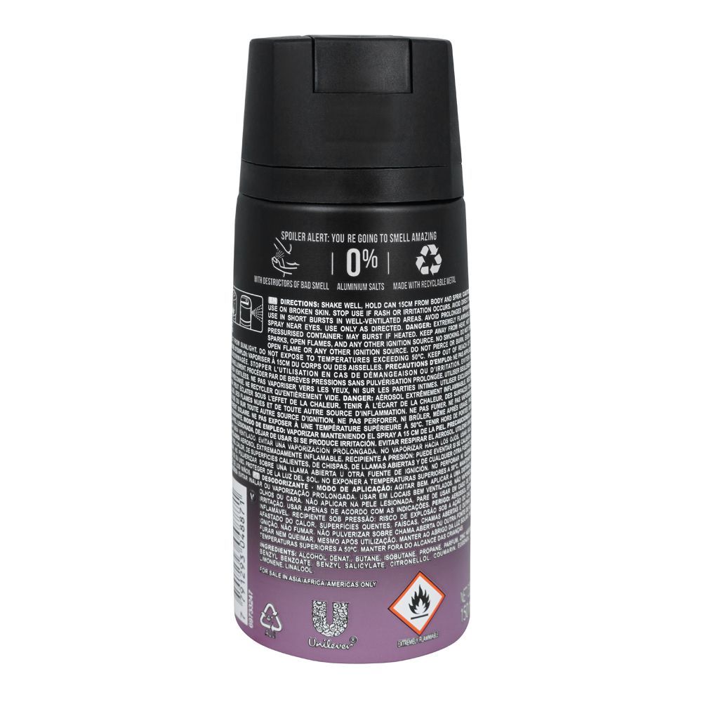 Axe Black Night Deodorant Body Spray, For Men, 150ml