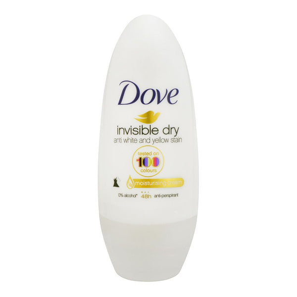 Dove Invisible Dry Anti White And Yellow Roll On For Women 40ml