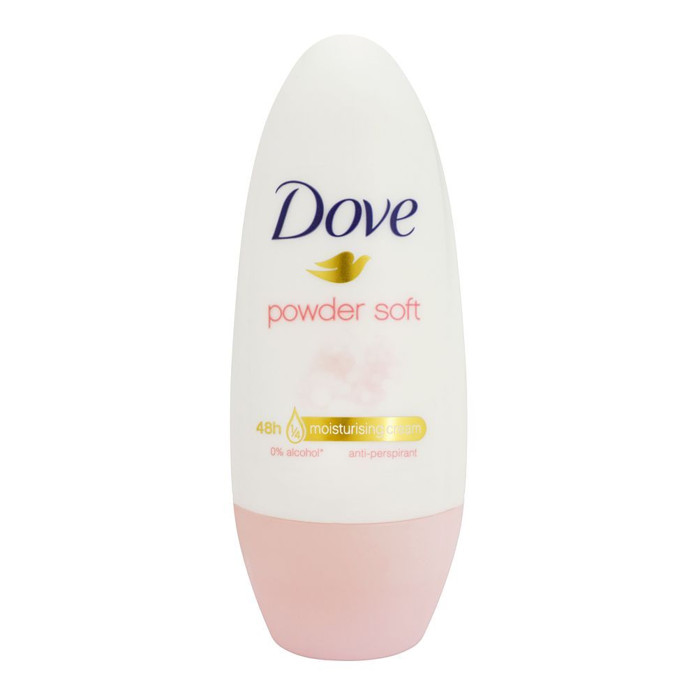 Dove Powder Soft 48 Hour Anti-Perspirant Deodorant Roll On For Women 40ml