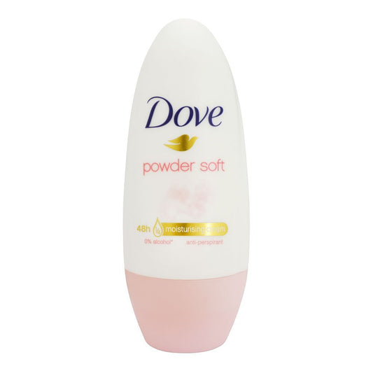 Dove Powder Soft 48 Hour Anti-Perspirant Deodorant Roll On For Women 40ml