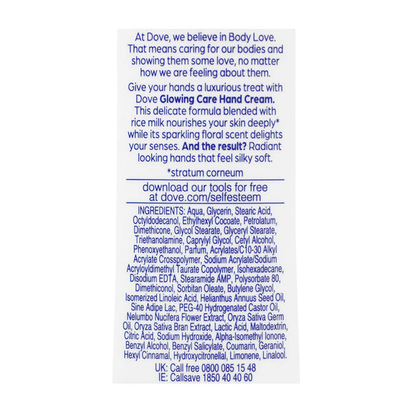Dove Baby Love Glowing Care Hand Cream For All Skin Types 250ml