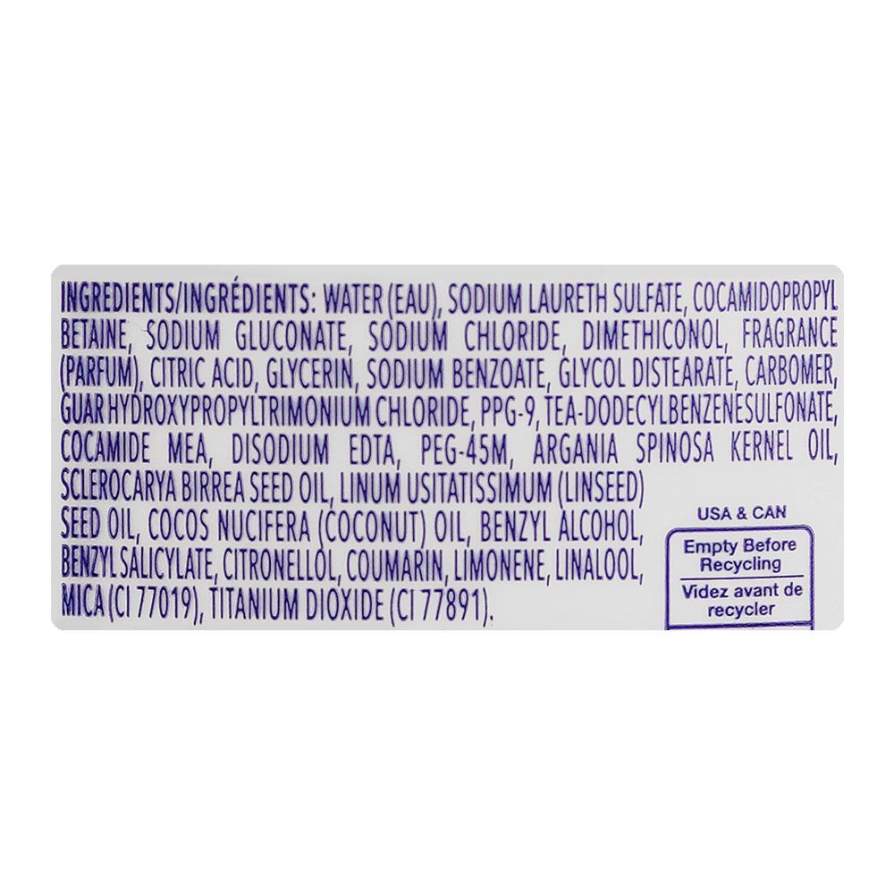 Dove Argan Oil Paraben Free Shampoo For Damaged Hair 355ml
