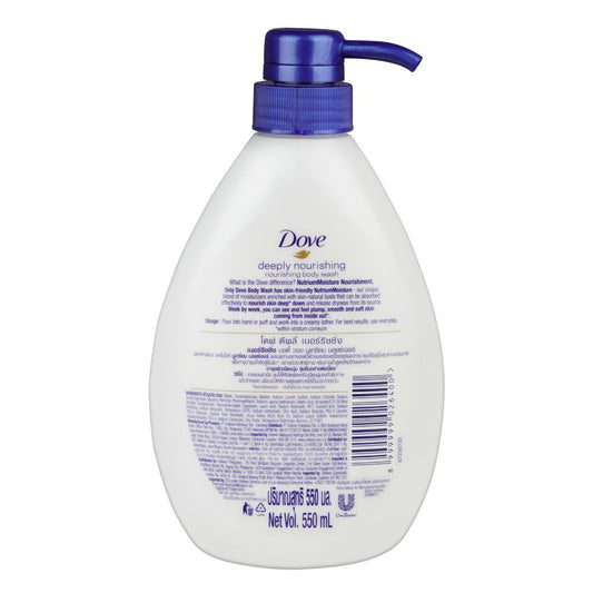 Dove Deeply Nourishing Body Wash Pump 550ml