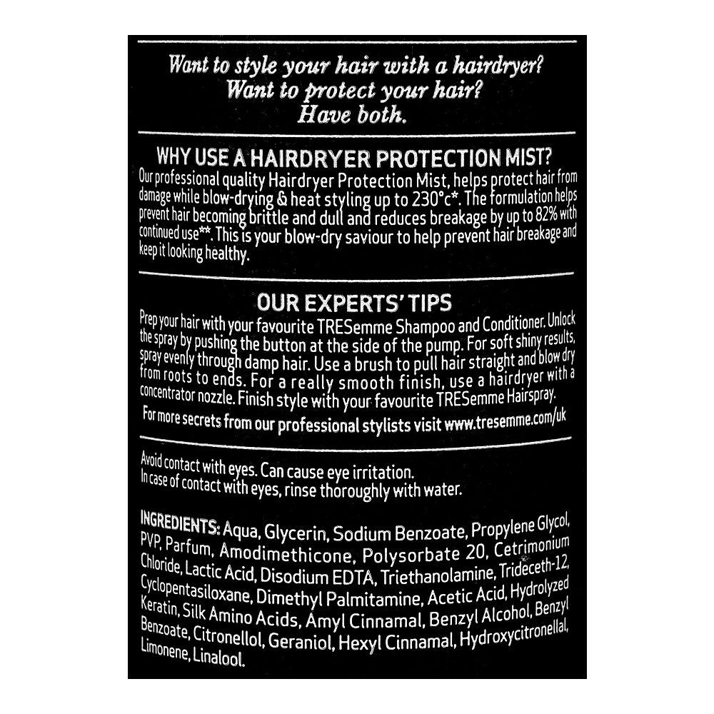 Tresemme Care & Protect Hair Dryer Protection Mist With UV Filter 300ml
