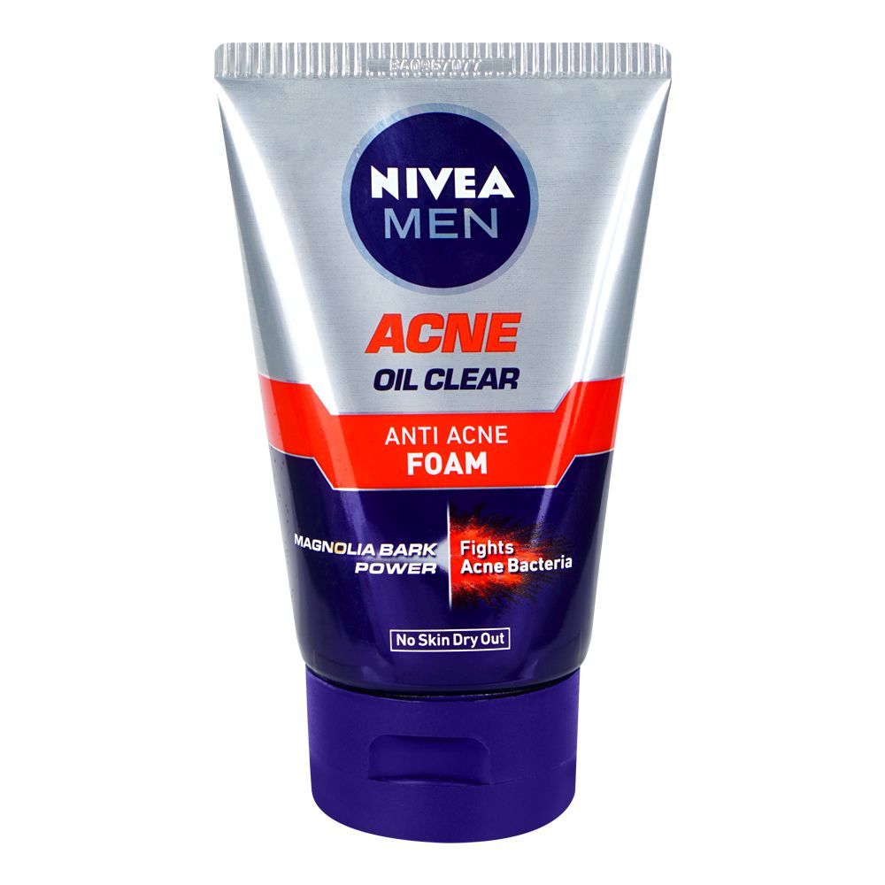 Nivea Men Acne Oil Clear Anti Acne Foam 100 ml