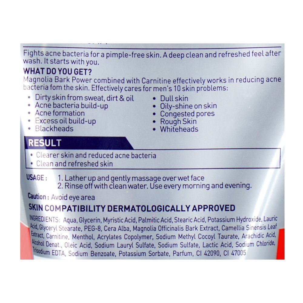 Nivea Men Acne Oil Clear Anti Acne Foam 100 ml