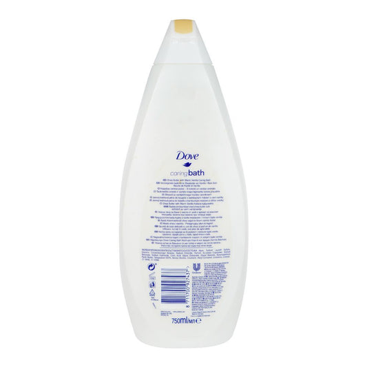 Dove Caring Bath Body Wash With Shea Butter and Warm Vanilla 750ml