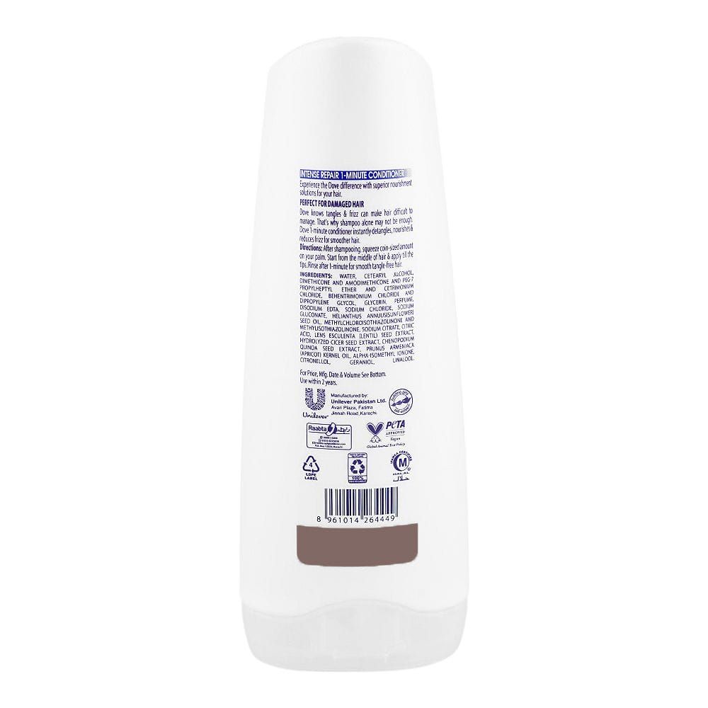 Dove Intense Repair Bio Protein Care Conditioner For Damaged Hair 180ml