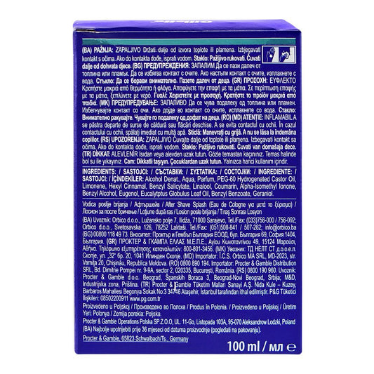 Gillette Refreshing After Shave Splash, 100ml