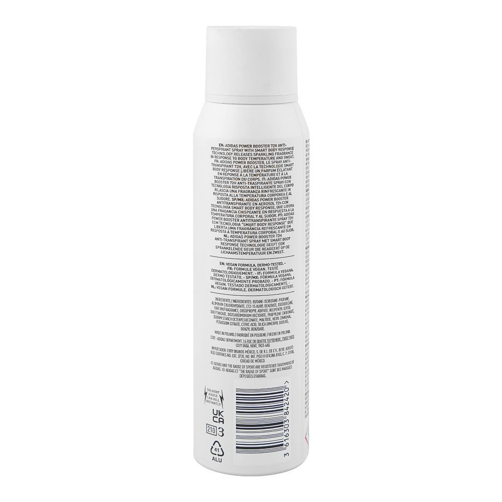 Adidas Deodorant Body Spray Power Booster For Women 150ml