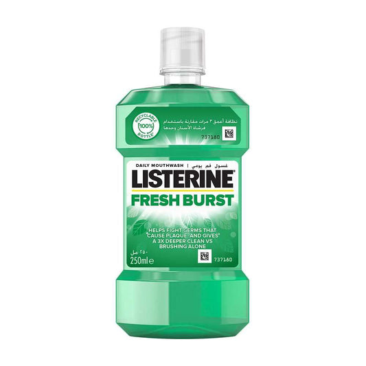 Listerine Fresh Burst Mouthwash 250ml