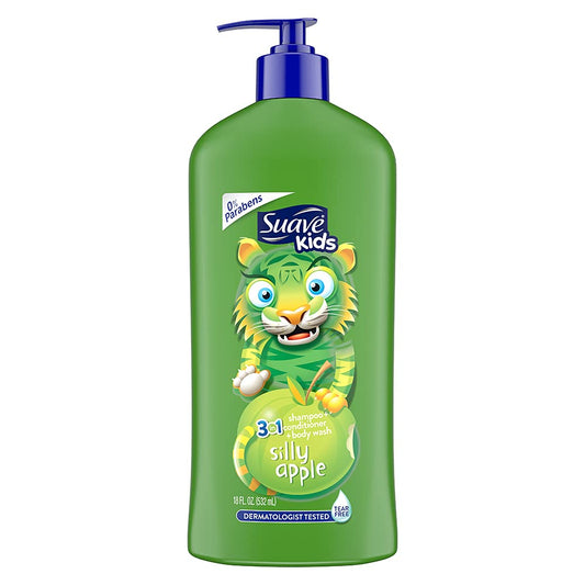 Suave Kids Silly Apple 3-in-1 Shampoo 532 ml