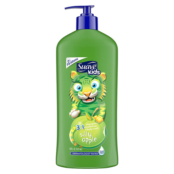 Suave Kids Silly Apple 3-in-1 Shampoo 532 ml