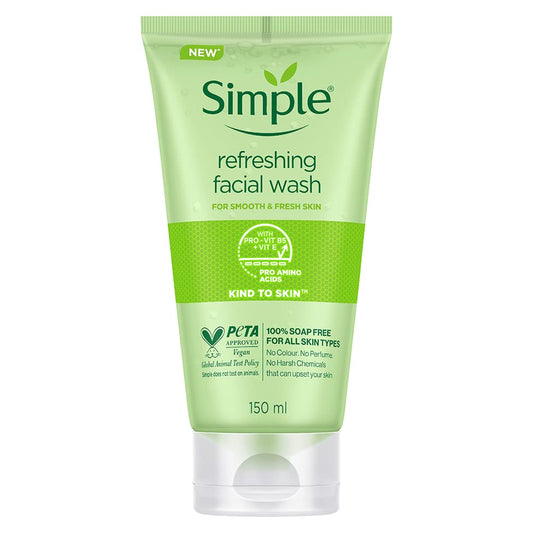 Simple Refreshing Facial Wash Gel 150 ml