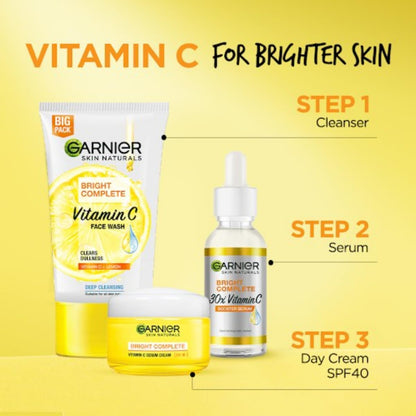 Garnier Bright Complete Vitamine C Face Wash 100 ml